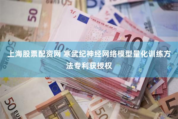 上海股票配资网 寒武纪神经网络模型量化训练方法专利获授权